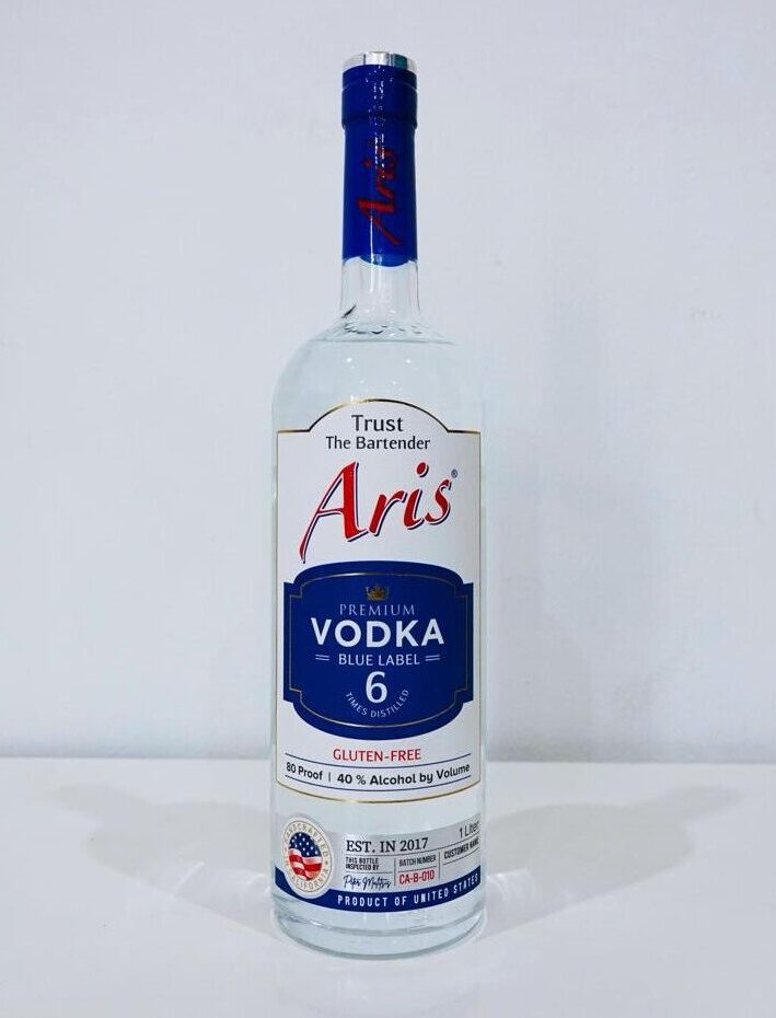 Aris Vodka blue label